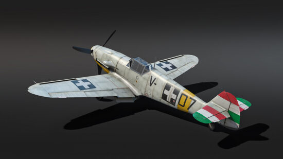 Bf 109 F-4 Húngaro Itália, nível III, Premium ( grátis*) 